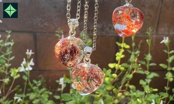 Garden Quartz gemstone jewelry necklace