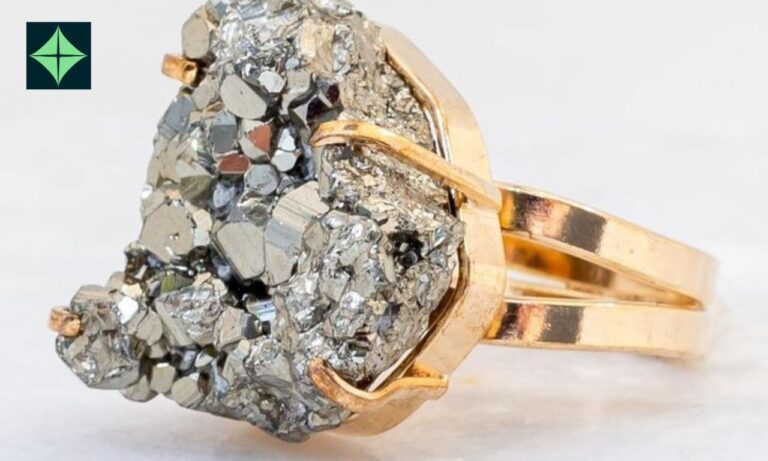 Pyrite Ring: Golden Elegance and Luxurious Luster