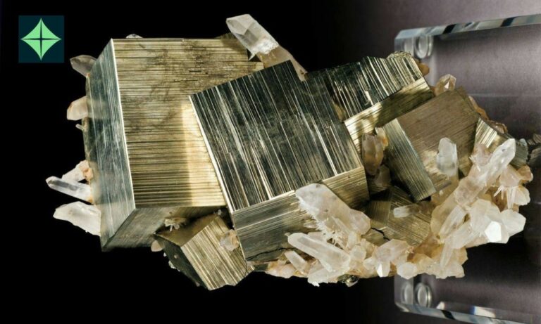 Pyrite in Quartz: Golden Splendor and Sparkling Secrets
